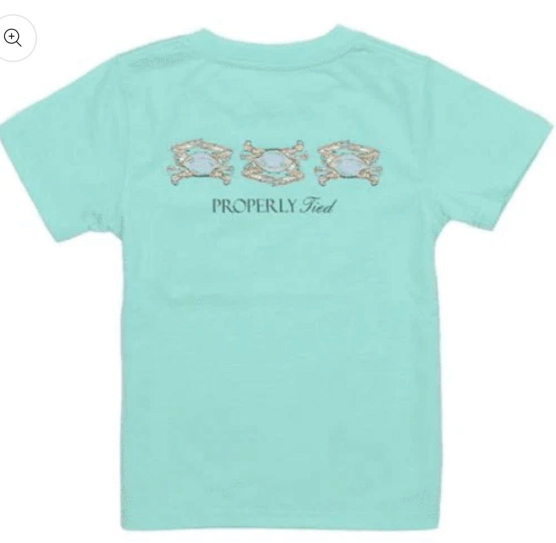 Boys Triple Crab Tee