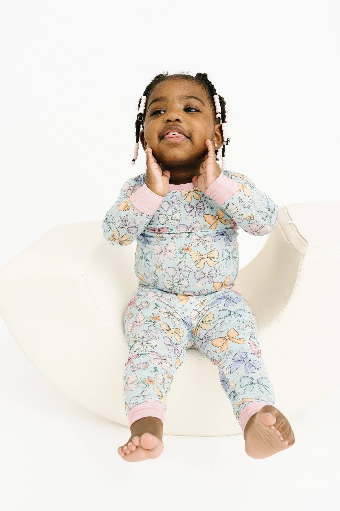 Spring Bows Bamboo Set