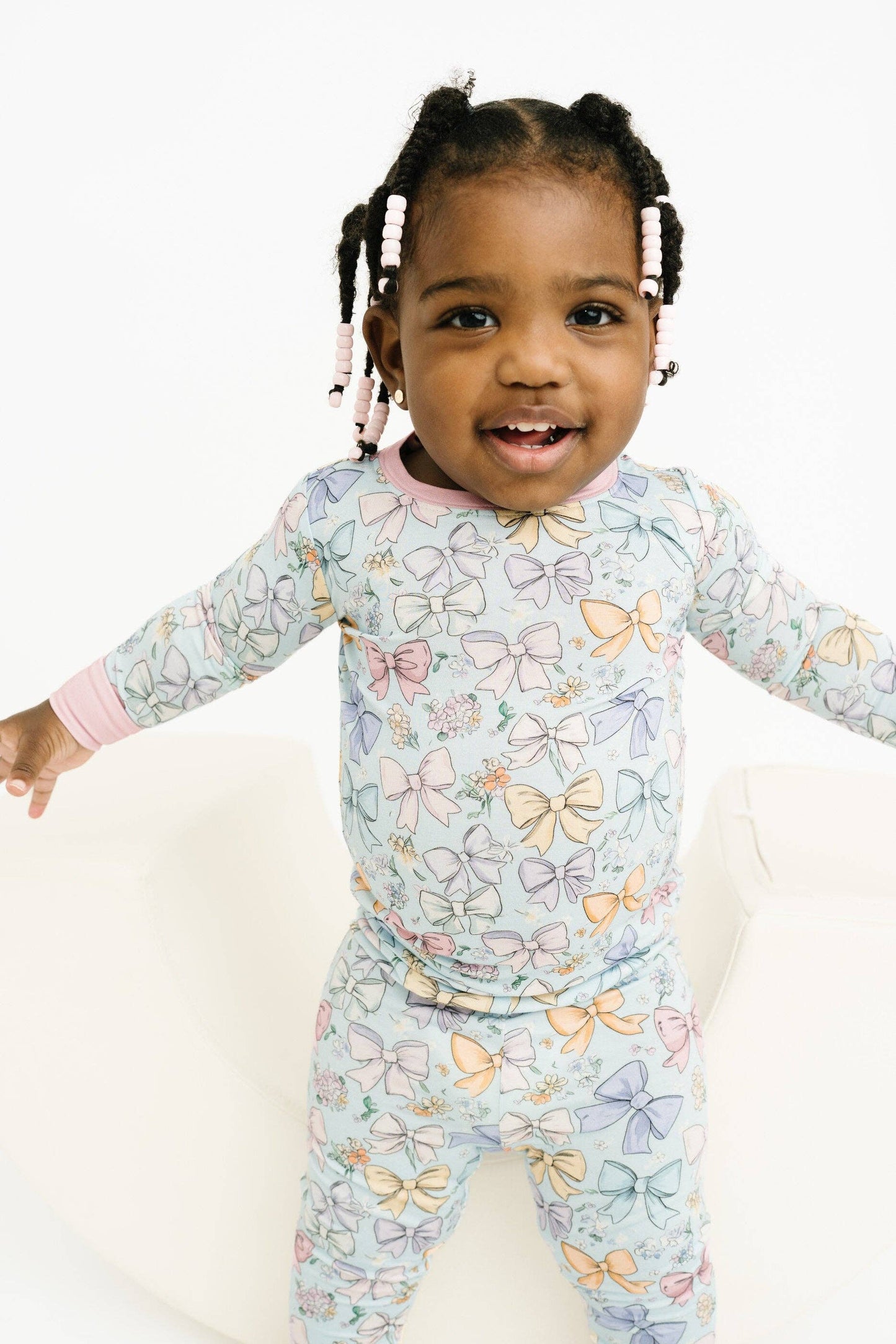 Spring Bows Bamboo Set