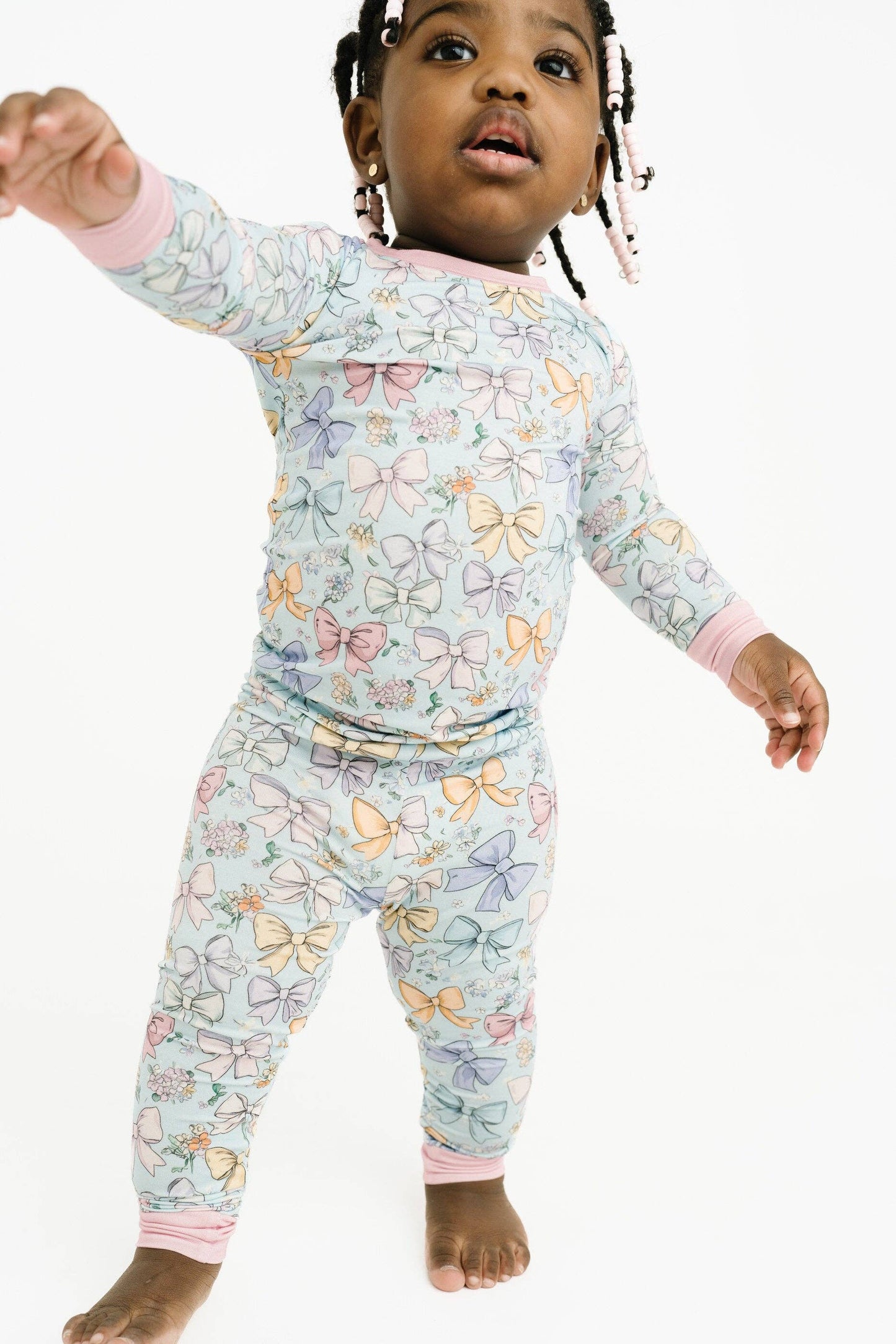 Spring Bows Bamboo Set
