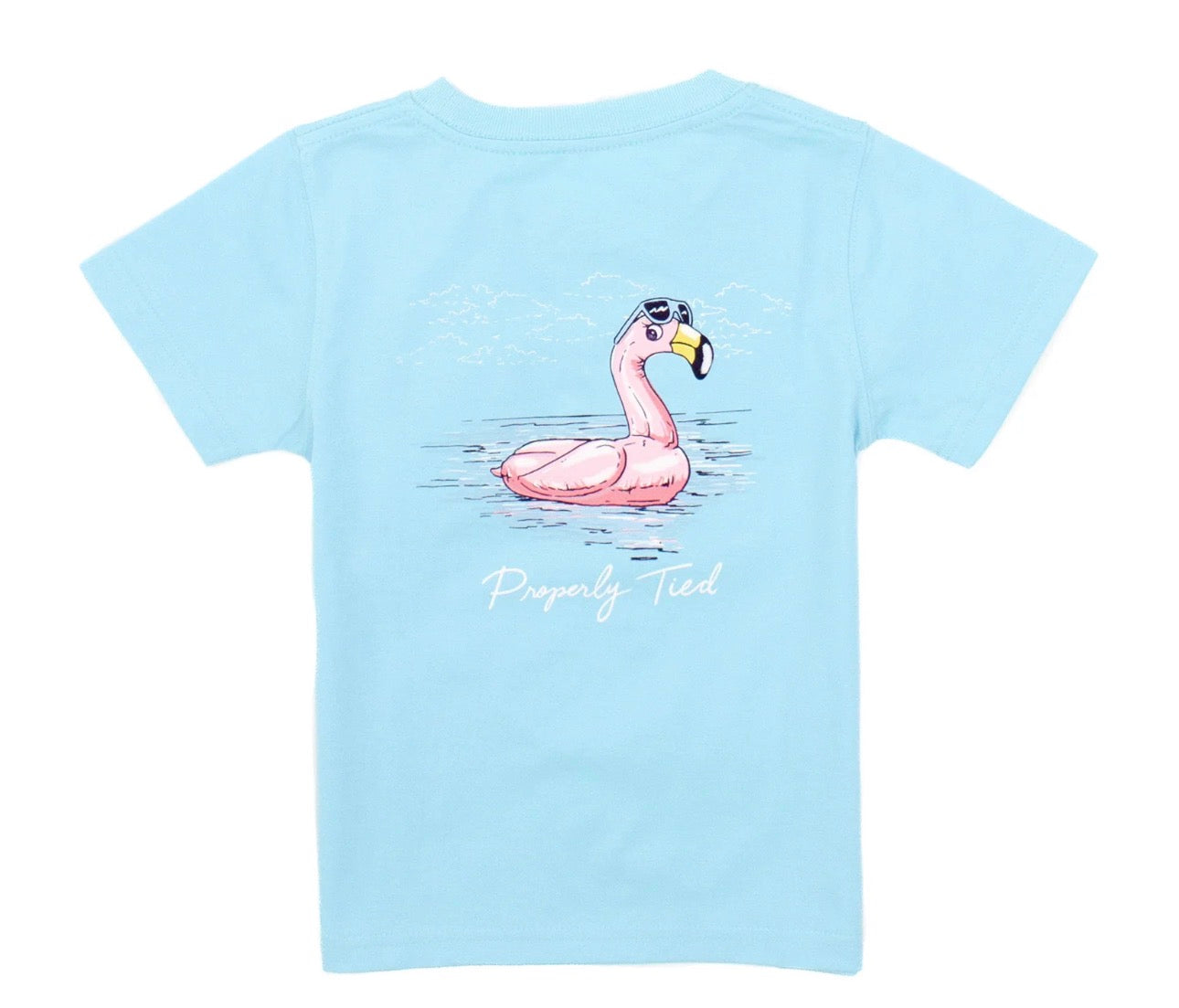 Girls Flamingo Tee