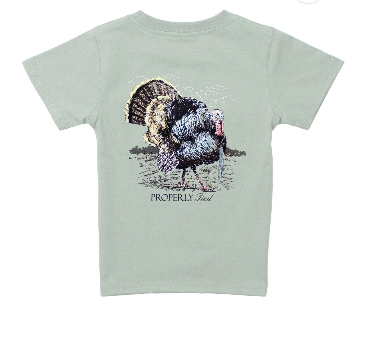 Boys Gobbler Chrome Grey Tee