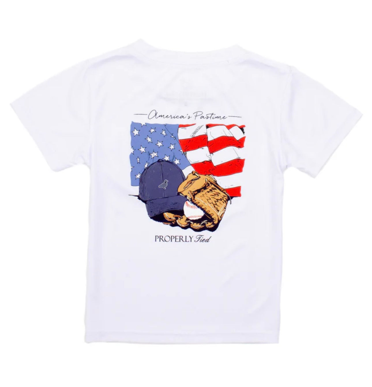 PT Boys Performance Tee SS America's Pasttime