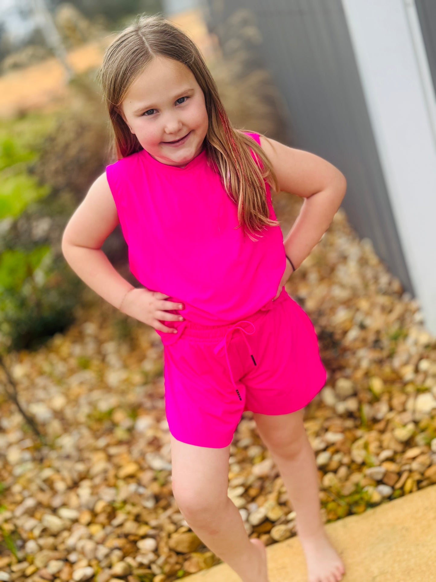 Sporty Butterfly Short Set
