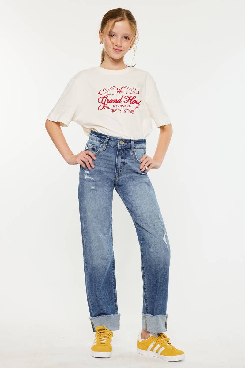 Tween High Rise Folded Wide
