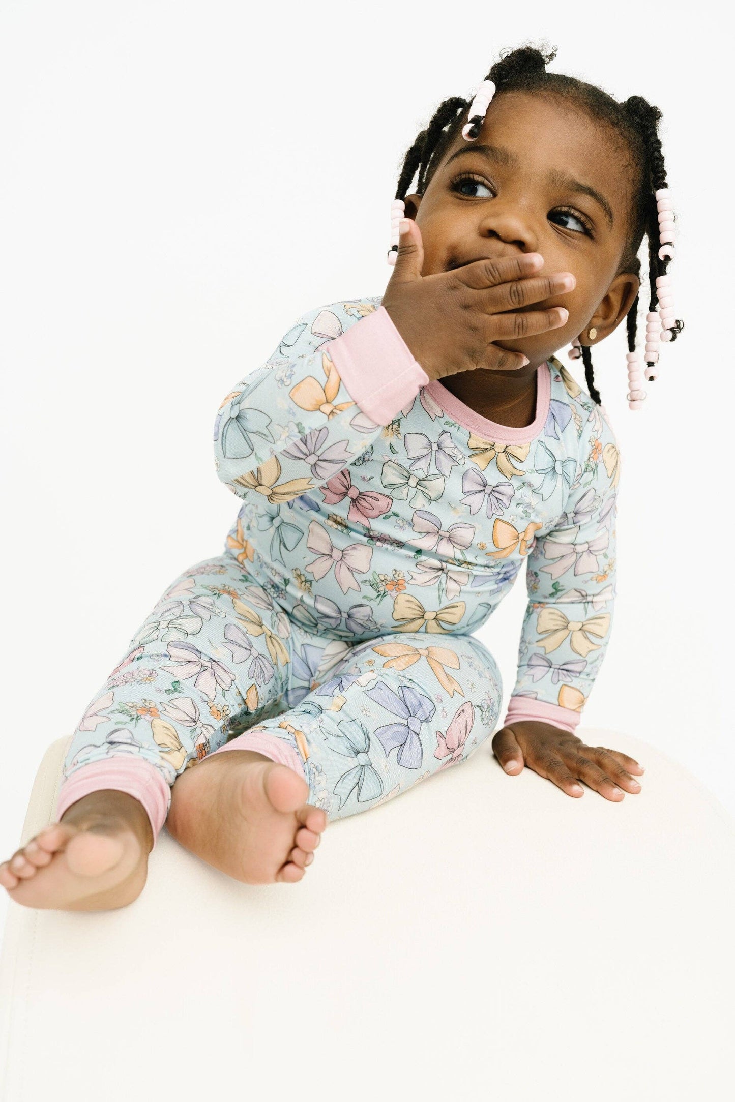Spring Bows Bamboo Set