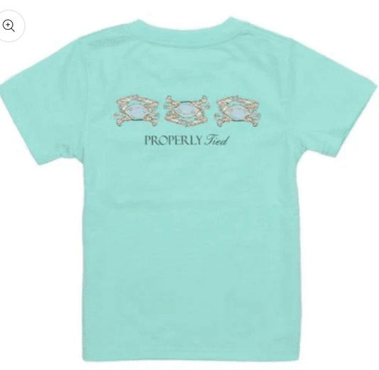 Boys Triple Crab Tee
