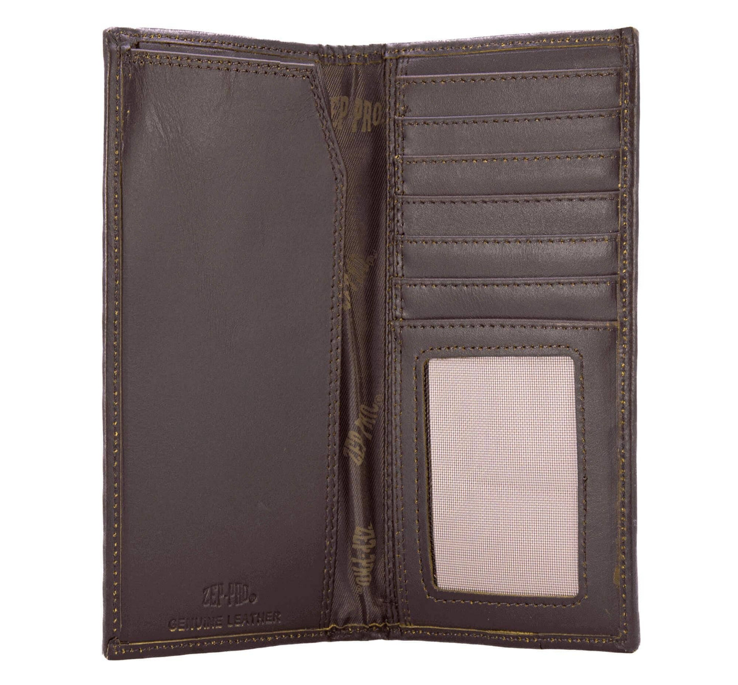 Turkey Men's Secretary Old School Camo Leather Wallet.